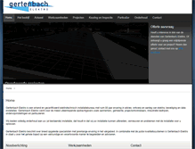 Tablet Screenshot of gertenbach-elektro.nl